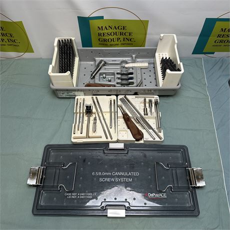 DePuy Ace-6.5/8.0mm-Cannulated-Screw-Set