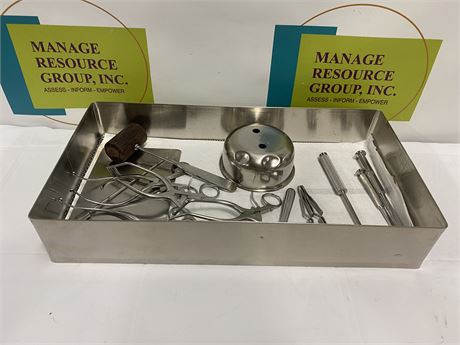 Tray w/ Misc. Instruments