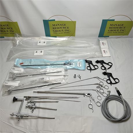 Set of R. Wolf Laparoscopic/Endoscopic Instruments