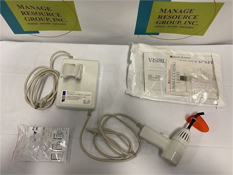 Henry Schein Visible Curing Light w/ Handpiece & Manual