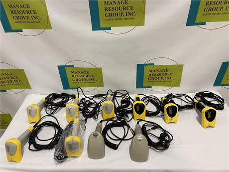 Lot of 10 Barcode Scanners