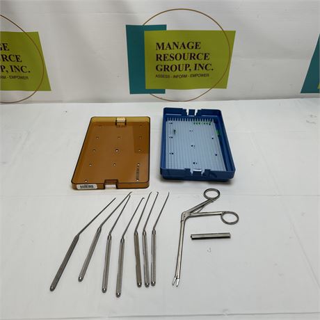 Richards Maxillary Sinus Probe Elevator & Knife Set with V. Mueller  RH-2610 ENT
