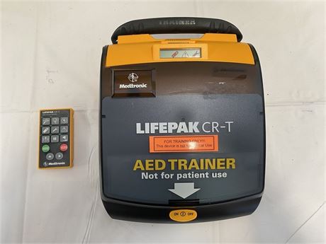Medtronic Lifepak CR-T AED Training System w/ Remote