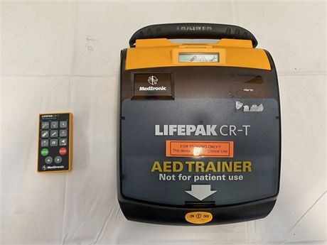 Medtronic Lifepak CR-T AED Training System w/ Remote