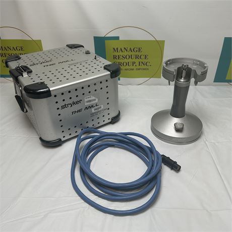 Stryker 5400-700 The Bone Mill w/ 5400-704 Cable & 5400-705 Sterilization Case
