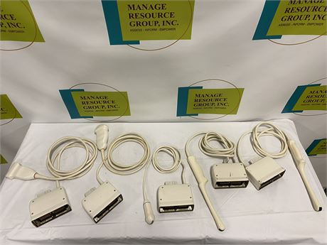 Lot of 5 Philips Ultrasound Probes
