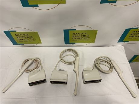 Lot of 3 Philips Ultrasound Probes