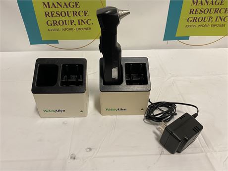 Welch Allyn Audioscope 3 Audiometer w/ 2 Charging Stands
