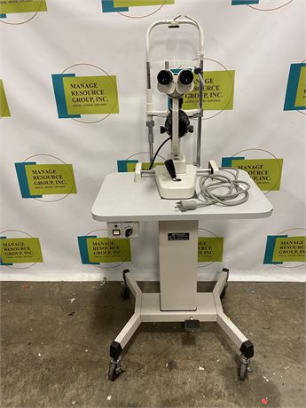 Topcon SL-2E Slit Lamp & IT-1 Adjustable Instrument Table