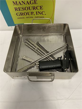 Aesculap Kairison Pneumatic Bone Punch Set