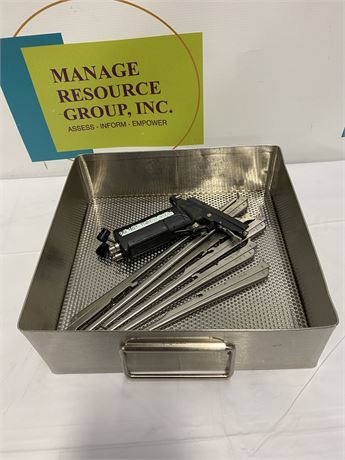 Aesculap Kairison Pneumatic Bone Punch Set