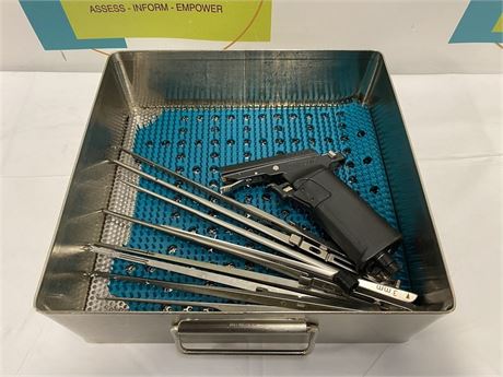 Aesculap Kairison Pneumatic Bone Punch Set