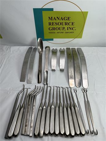 Lot of Kirwan Surgical Bankart Shoulder Repair Instruments
