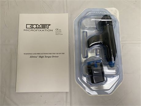 Zimmer Biomet ZDrive High Torque Driver