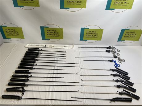 Lot of Assorted Snowden-Pencer Laparoscopic Instruments