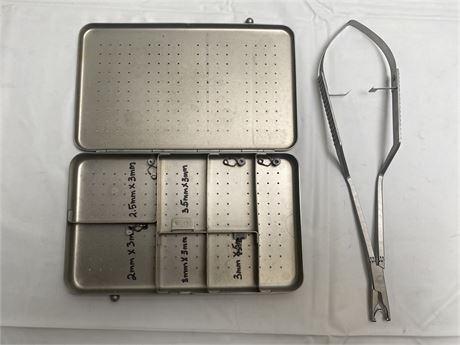 Codman Aneurysm Clips & Applier Set