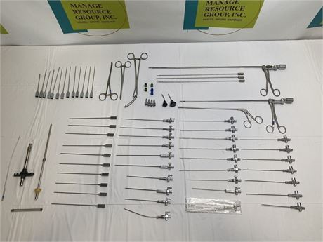 Assorted Arthroscopic Instrument Set
