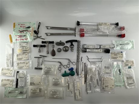 Lot of DePuy Mitek Acromed Instruments