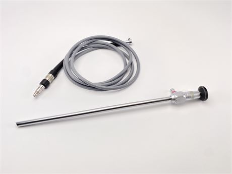 Storz Hopkins II 30° Laparoscope & R. Wolf Light Cable