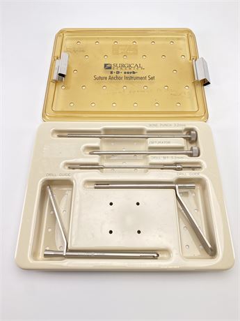 Surgical Dynamic Suture Anchor Instrument Set