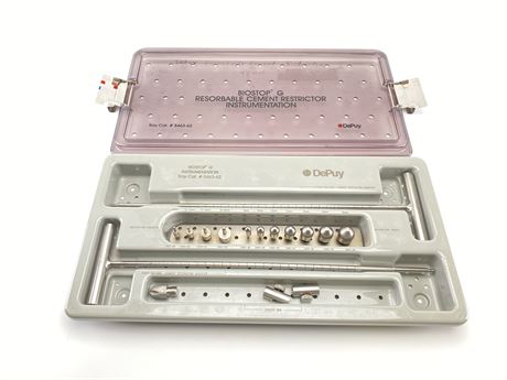 DePuy BioStop Resorbable Cement Restrictor Instrumentation Set