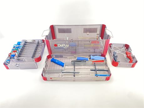 DePuy Mitek Hip Procedure System Instrument Set
