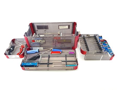 DePuy Mitek Hip Procedure System Instrument Set