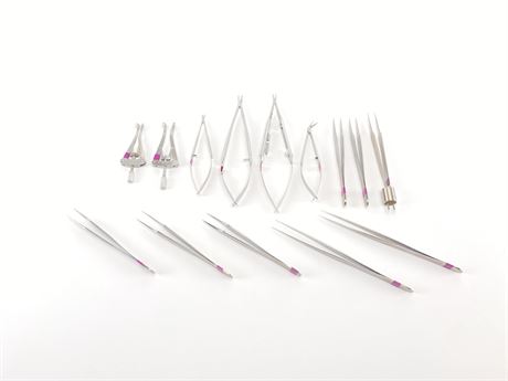 Assorted Forceps, Scissors, Needle Holders & Retractors Set