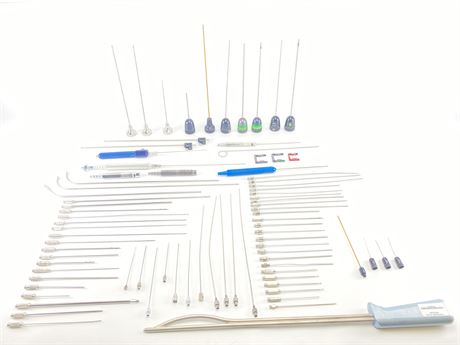 Assorted Liposuction Instrument Set