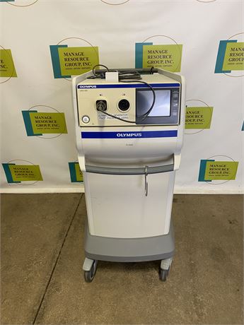 Olympus Ultrasonic Generator w/ Cart & Probe