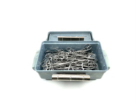 Assorted Curved-Tip Forceps