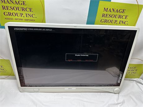Stryker 26" 240-031-000 VisionPro Synk Wireless LED Display  - No Power Supply