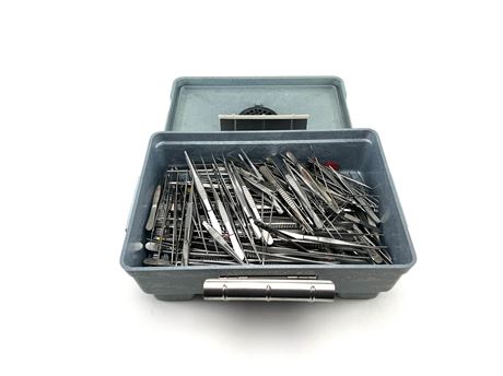 Assorted Straight Thumb Forceps