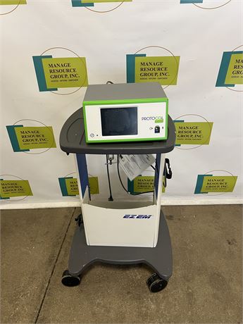 Bracco Protocol Touch Insufflator w/ Cart & Administration Sets