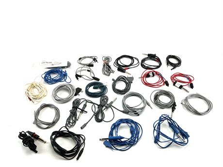 Assorted Bipolar & Monopolar Cables