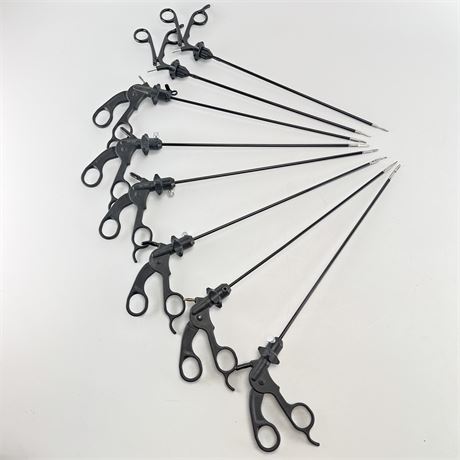 Assorted Codman Laparoscopic Scissors