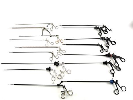 Assorted Laparoscopic Instruments