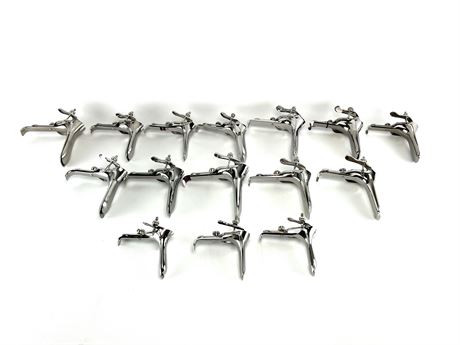 Assorted Graves Gynecology Speculums