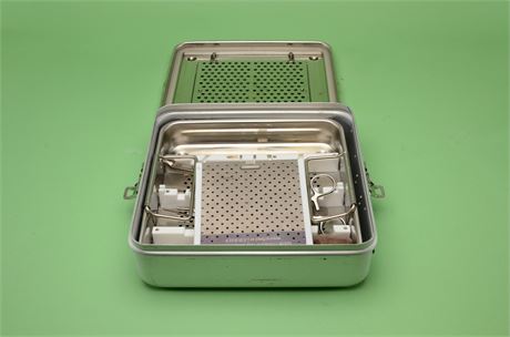 Leibinger Paulus Titanium Mini-Chinplate & Instrument System