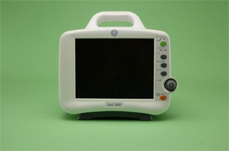 GE Dash 3000 Patient Monitor w/ CO₂ Connection