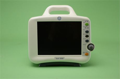 GE Dash 3000 Patient Monitor w/ CO₂ Connection