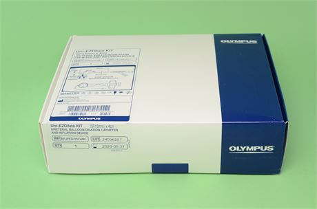 Olympus Ureteral Balloon Dilation Catheter and Inflation Device