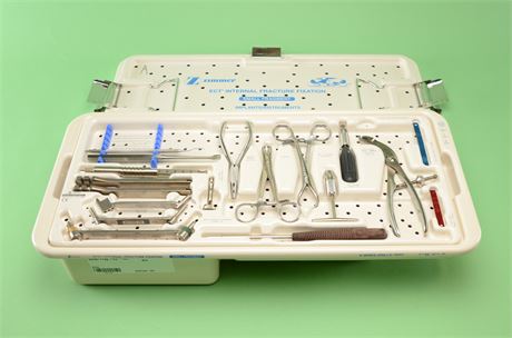 Zimmer ECT Internal Fracture Fixation Small Fragment Implants & Instruments Set