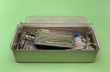 Assorted Minimally Invasive Heart Instrument Tray