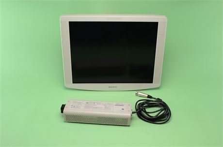 Sony LCD Monitor w/ Power Adapter