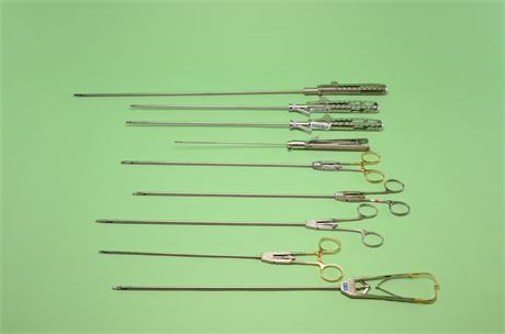 Assorted Laparoscopic Needle Holders