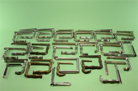 Assorted Laryngoscopes & Mediastinoscopes