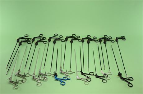 Assorted Laparoscopic Instruments