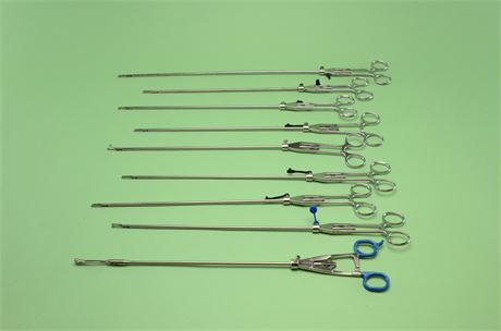 Assorted Laparoscopic Instruments