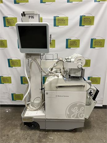 GE AMX4+ Portable X-Ray w/ Cassettes & Charger